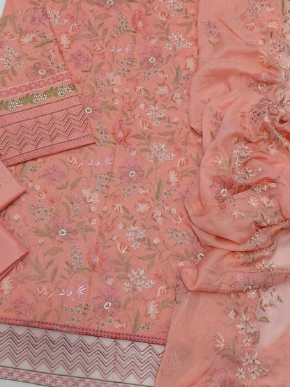 Breeze Summer Collection 2026 3PC Heavy Embroidered Lawn Suit – Code 1994